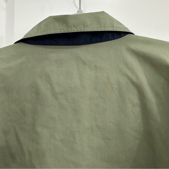 Ralph Lauren Men’s Chaps Jacket Size XL Olive green multicolor plaid lining - Picture 9 of 12